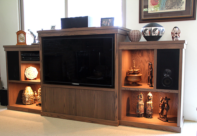 Custom Home Theater Cabinetry and Entertainment Cabinets from Doopoco ...