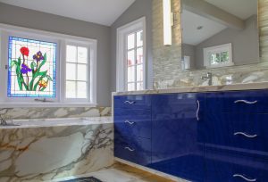 Custom Contemporary Bath in Malibu