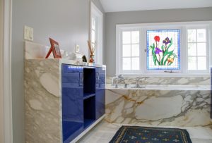 Custom Contemporary Bath in Malibu